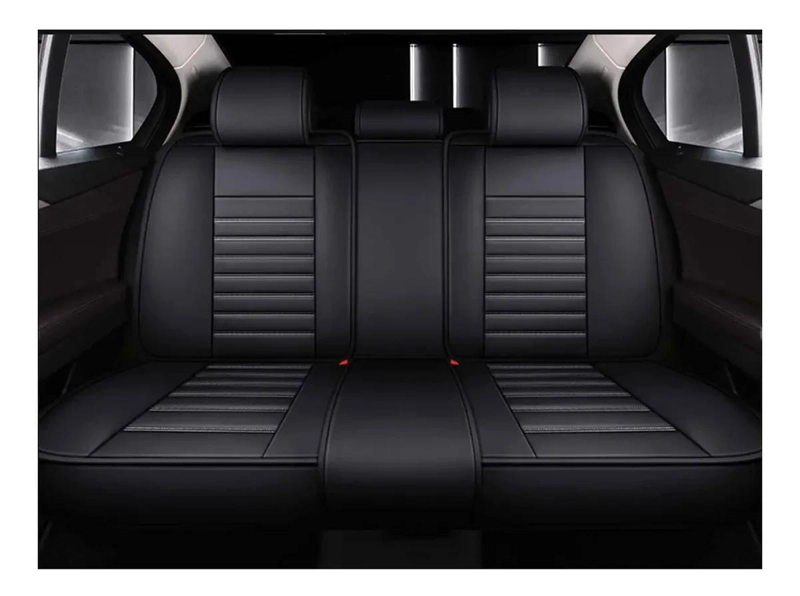 FUNDA CUBRE ASIENTO ECOCUERO SET 5 PZS - 2