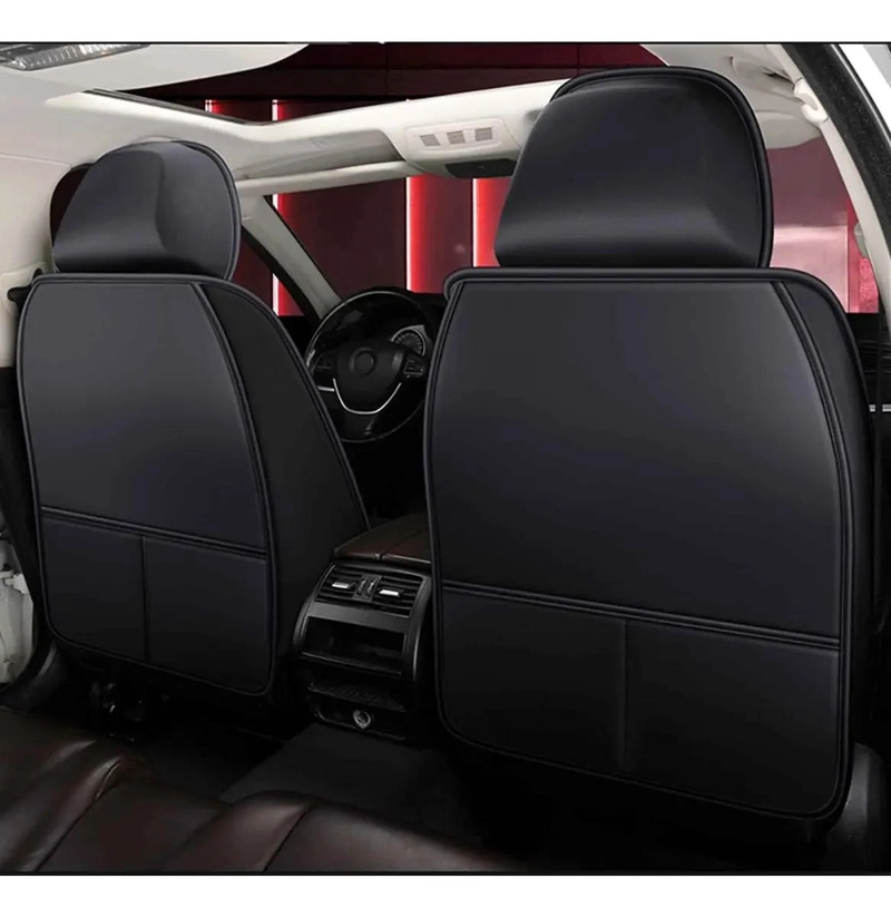 FUNDA CUBRE ASIENTO ECOCUERO SET 5 PZS - 3