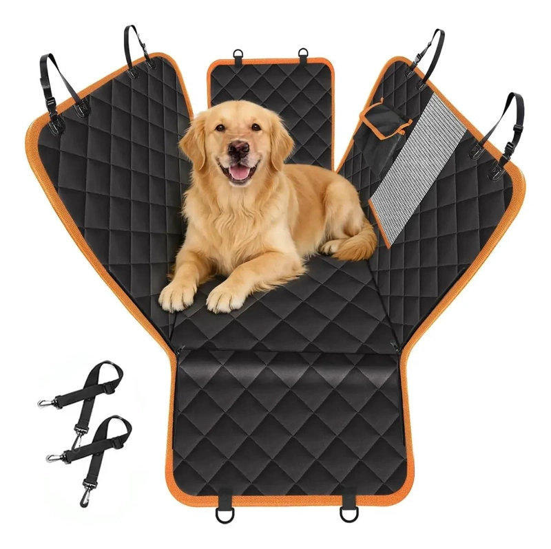 PROTECTOR IMPERMEABLE PARA ASIENTO DE AUTO PARA PERROS - 1