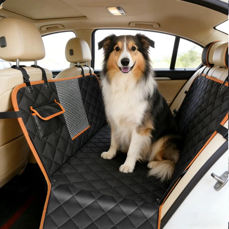 PROTECTOR IMPERMEABLE PARA ASIENTO DE AUTO PARA PERROS - 2