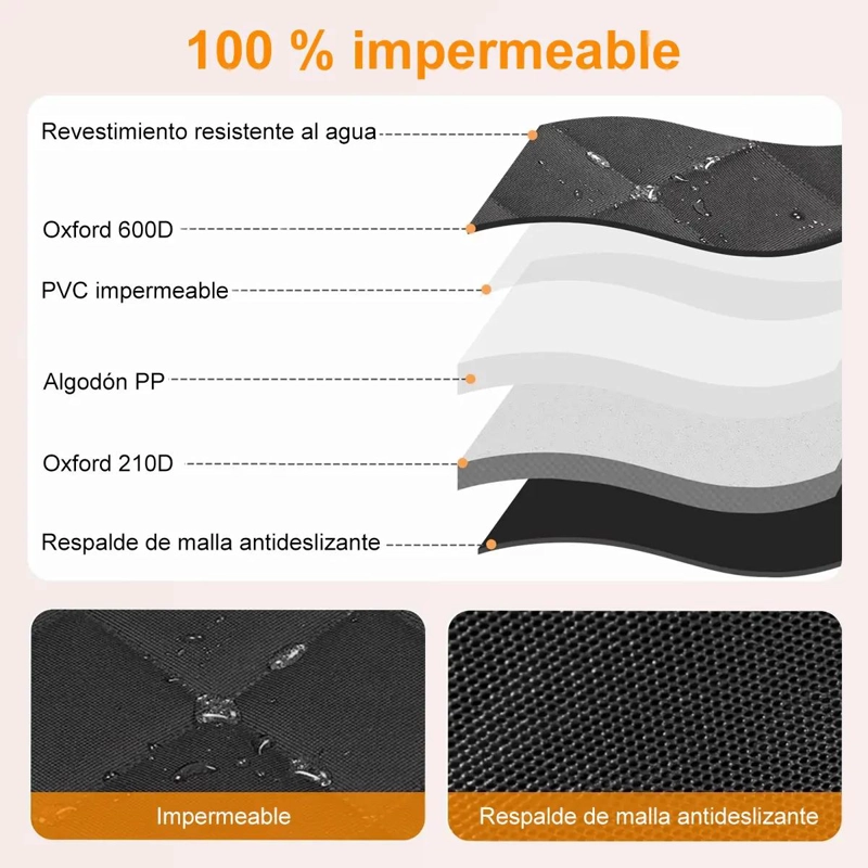 PROTECTOR IMPERMEABLE PARA ASIENTO DE AUTO PARA PERROS - 5