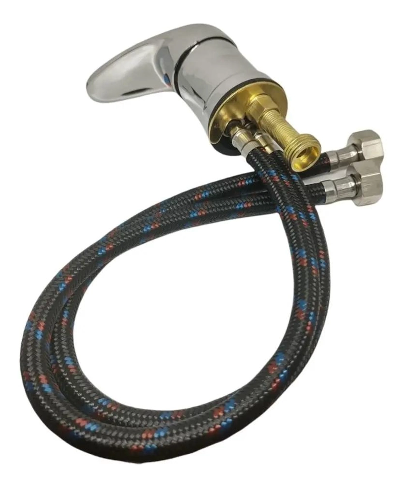 LLAVE MONOMANDO Y DUCHA FIJA PARA PELUQUERIA - 3