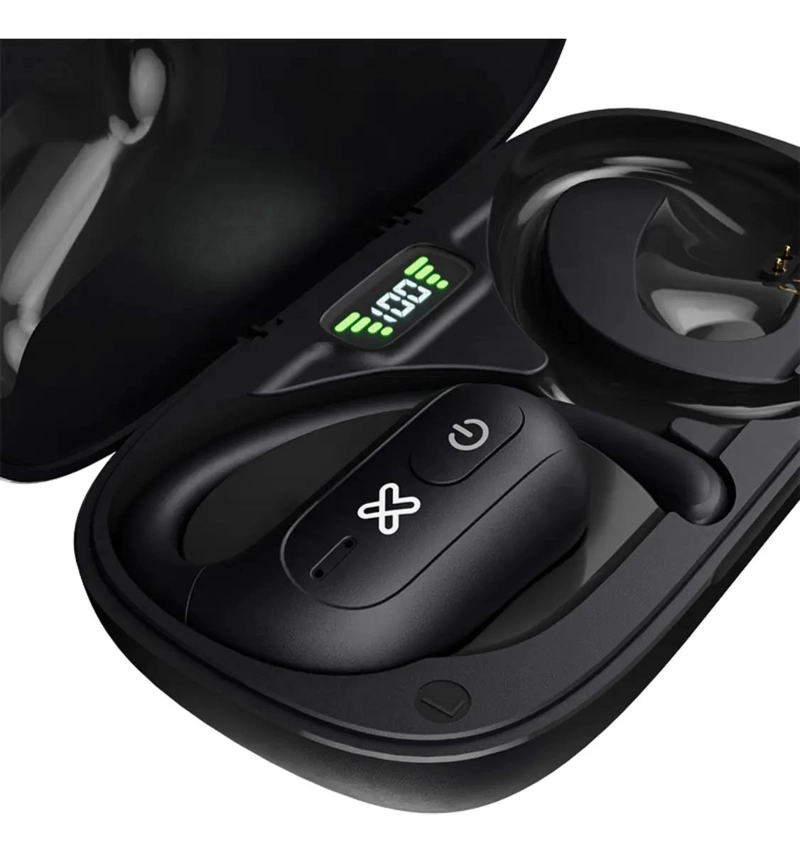 AUDIFONOS TWS OPEN EAR KOE-250BK NEGRO - 3