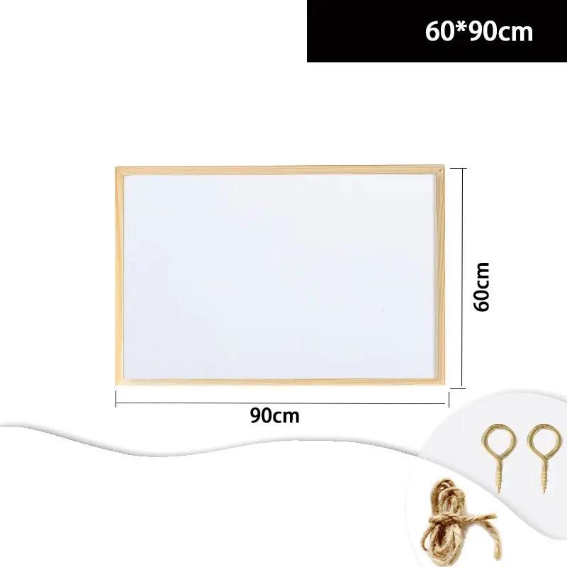 PIZARRA ACRILICA 60X90 CM CON MARCO DE MADERA - 4