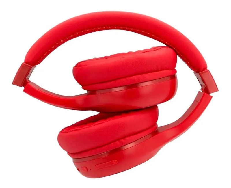 AUDIFONOS COLOR ROJO CON SONIDO ENVOLVENTE - 2