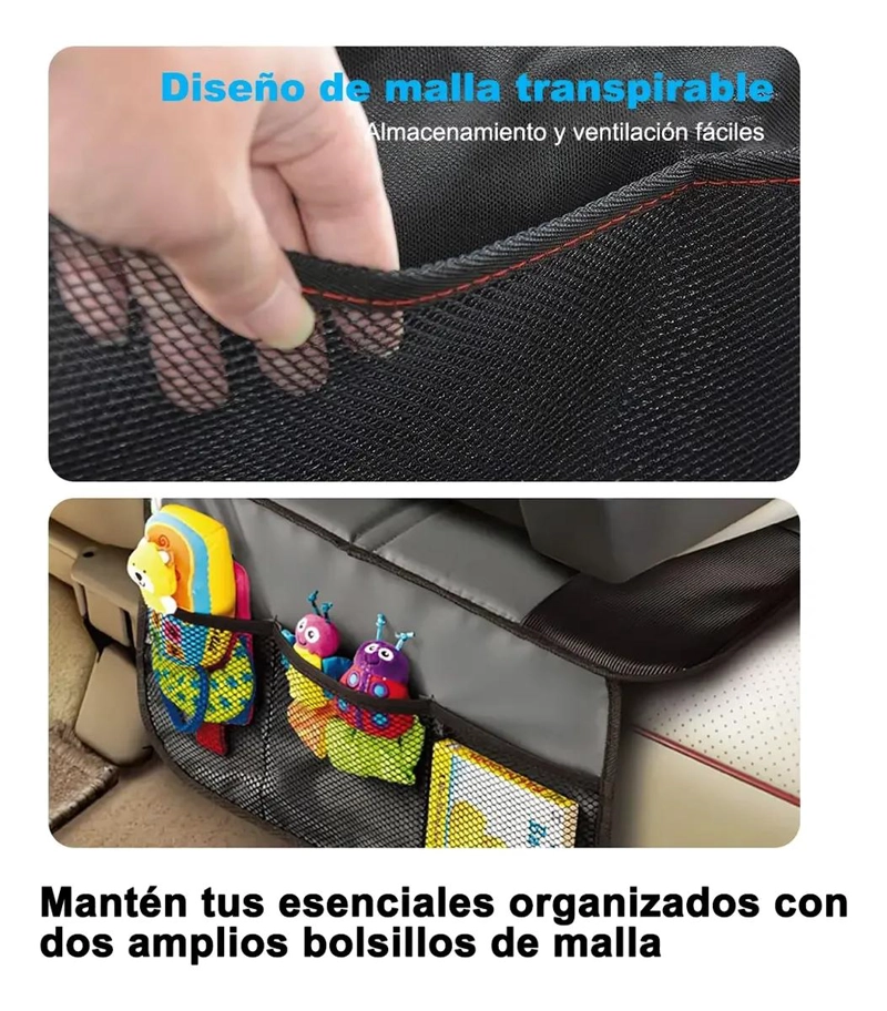 FUNDA ACOLCHADA PARA ASIENTO DE AUTO SUV - 9
