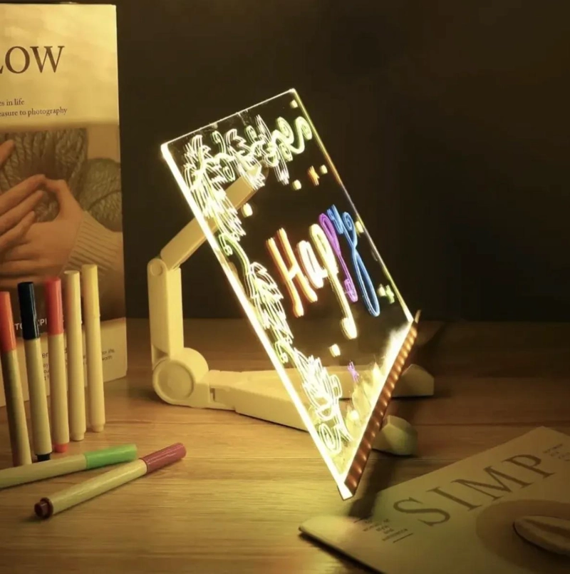 PIZARRA LED ACRILICA LUMINOSA 30X20CM - 5