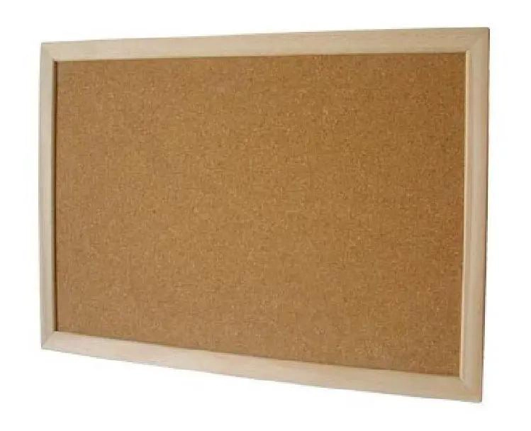 PIZARRA CORCHO 50X70 CON BORDE DE MADERA - 3