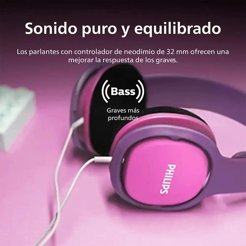 AUDIFONOS INFANTILES TIPO HEADBAND CON MICROFONO - 2
