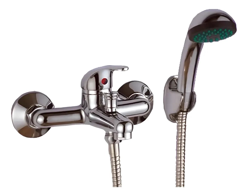 LLAVE MONOMANDO ECONOMICA PARA TINA Y DUCHA - 1