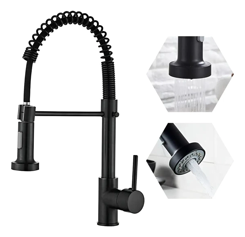 GRIFO MONOMANDO COCINA EXTENSIBLE FLEXIBLE - 1