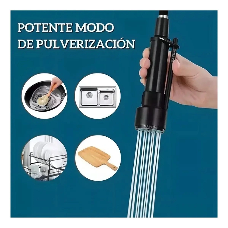 GRIFO MONOMANDO COCINA EXTENSIBLE FLEXIBLE - 2