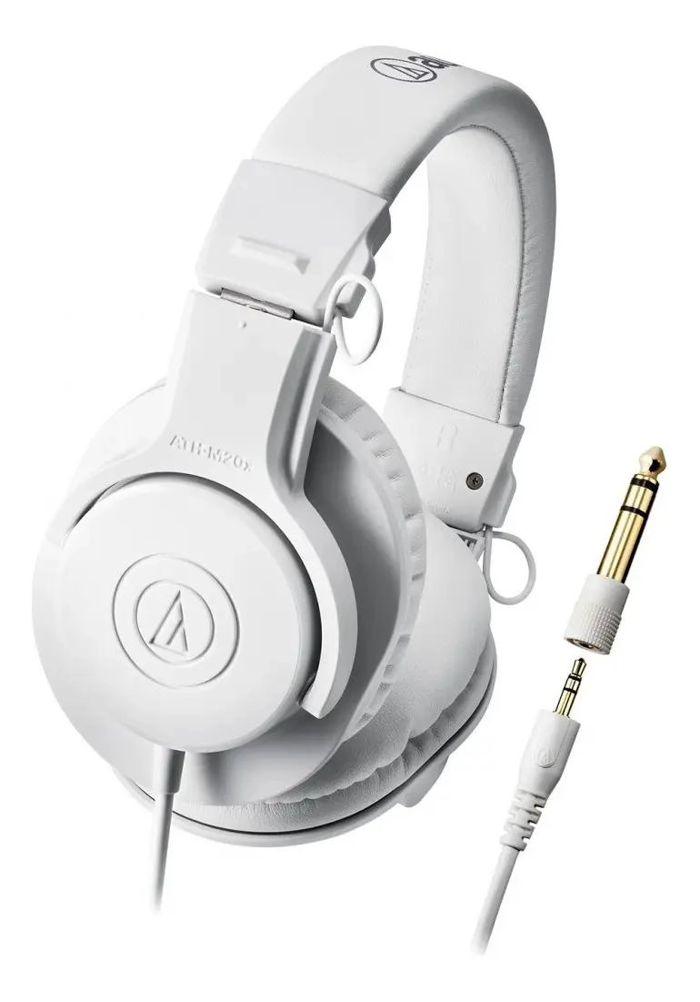 AUDIFONOS PROFESIONALES M20X COLOR BLANCO - 1