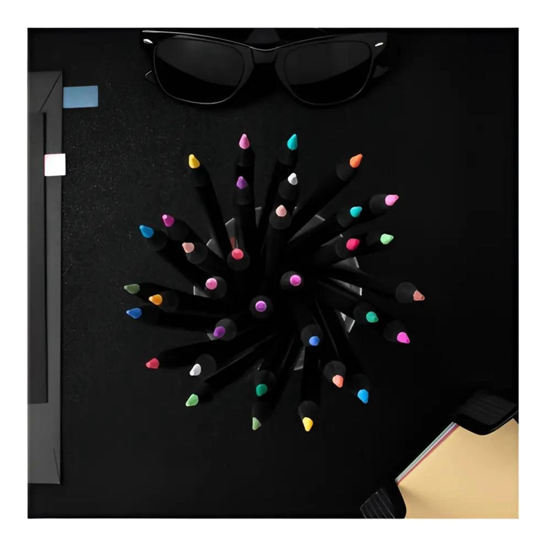 LAPICES DE COLORES SUAVES X 100 UNIDADES - 4