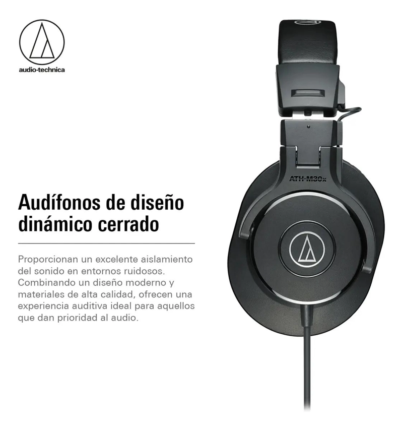 AUDIFONOS PROFESIONALES DE MONITOREO ATH-M30X - 2