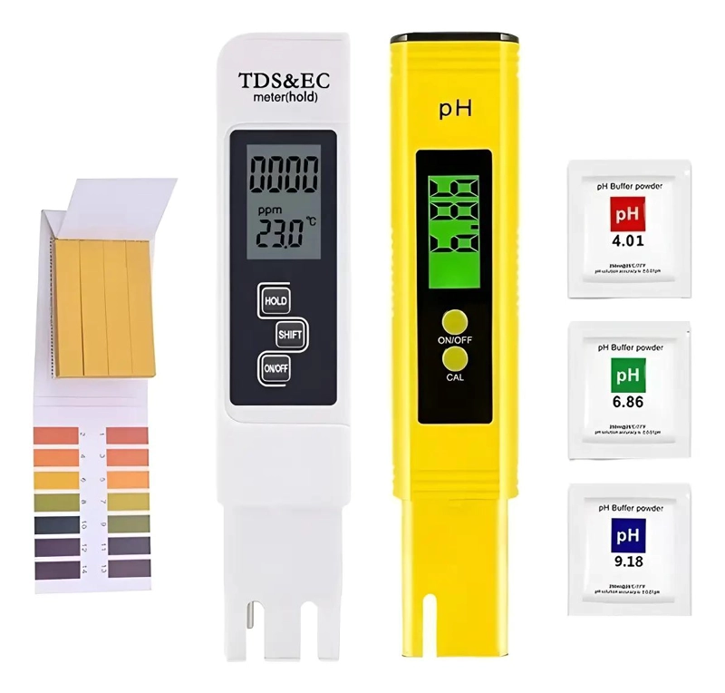 MEDIDOR DIGITAL DE PH Y TDS CON CALIBRACION - 1