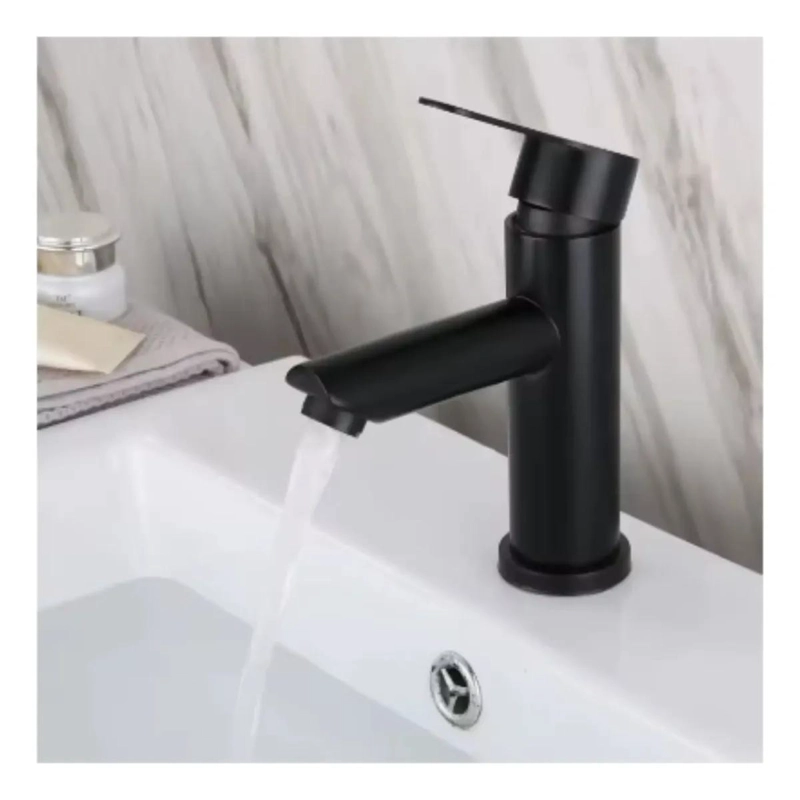 LLAVE MONOMANDO LAVATORIO NEGRO PREMIUM - 5