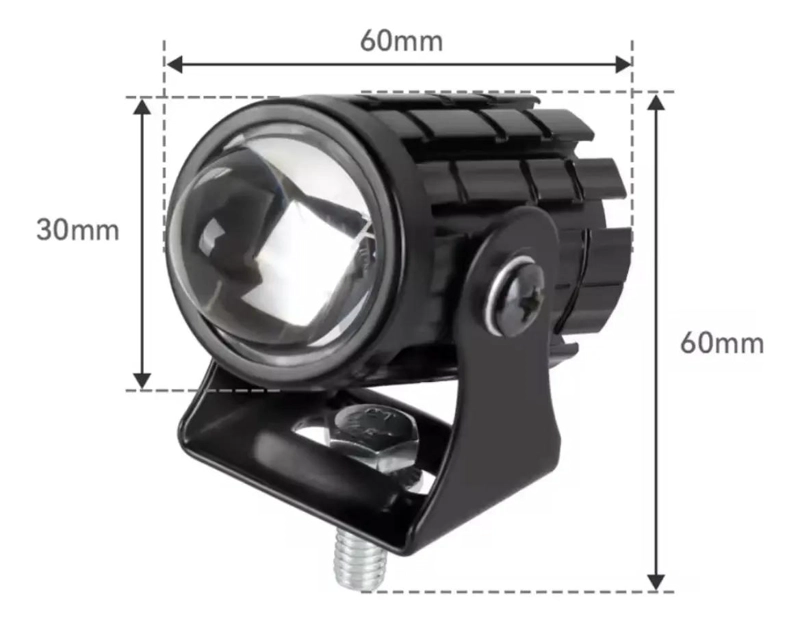 NEBLINEROS LED LUPA DUO COLOR 12V CON SWITCH - 5