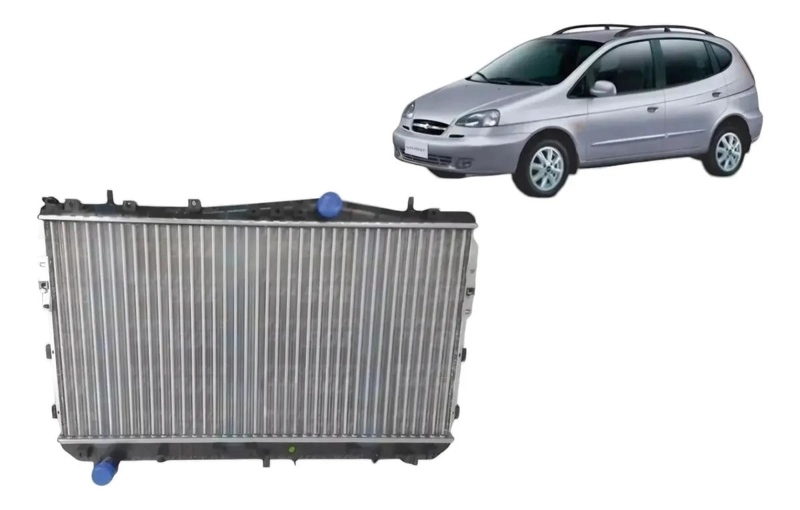 RADIADOR PARA CHEVROLET OPTRA Y VIVANT 1.6 - 3