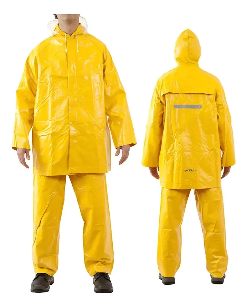 TRAJE DE AGUA PIERNERA TALLA M AMARILLO - 1