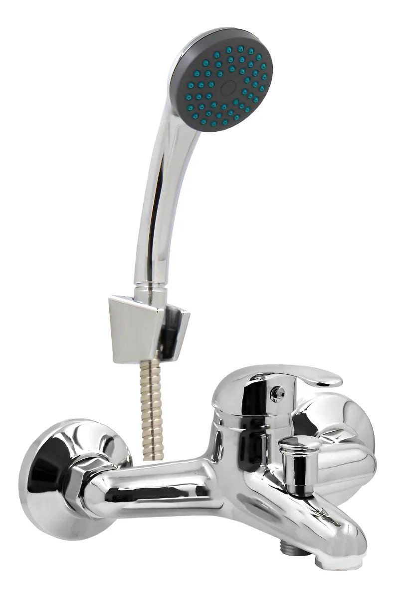 LLAVE MONOMANDO PARA TINA Y DUCHA ACABADO CROMADO - 1