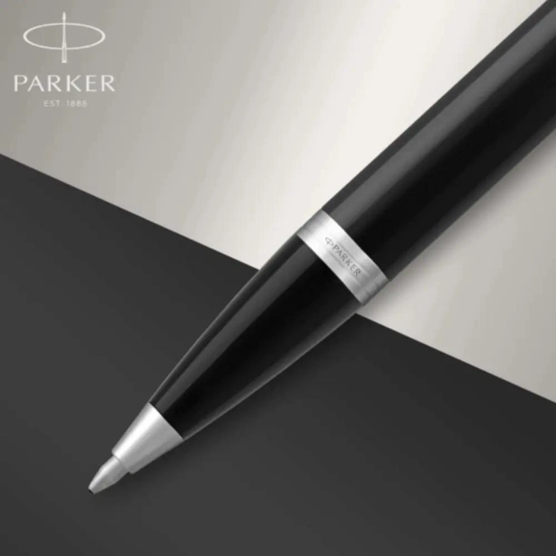 BOLIGRAFO LACADO NEGRO CON TINTA LIQUIDA Y ESTUCHE - 5