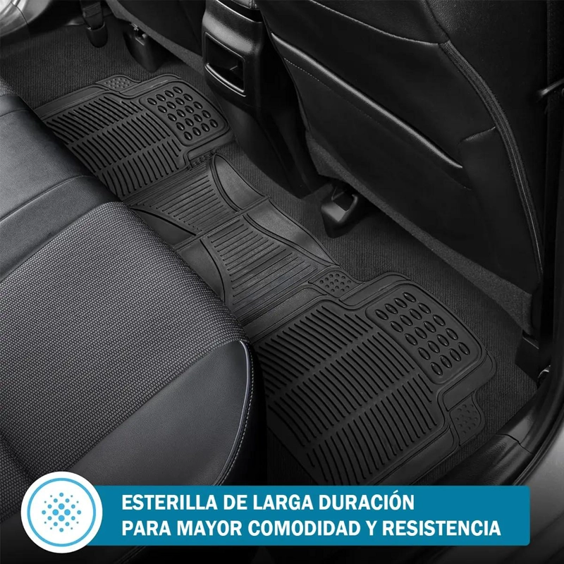 PISOS DE GOMA SET 3 PIEZAS PARA VEHICULOS - 9