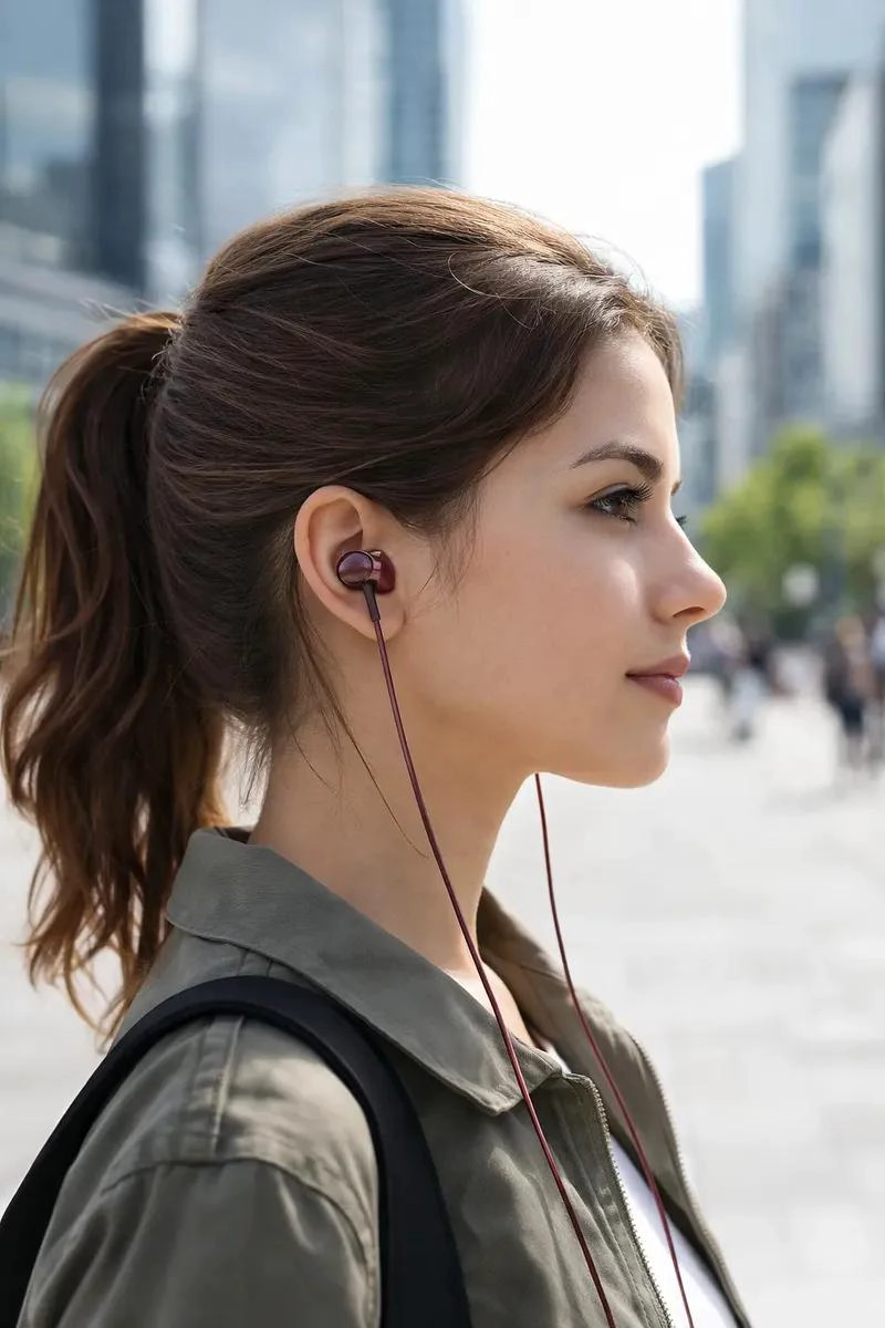 AUDIFONOS IN EAR USB-C HI FI STEREO CON MICROFONO - 2