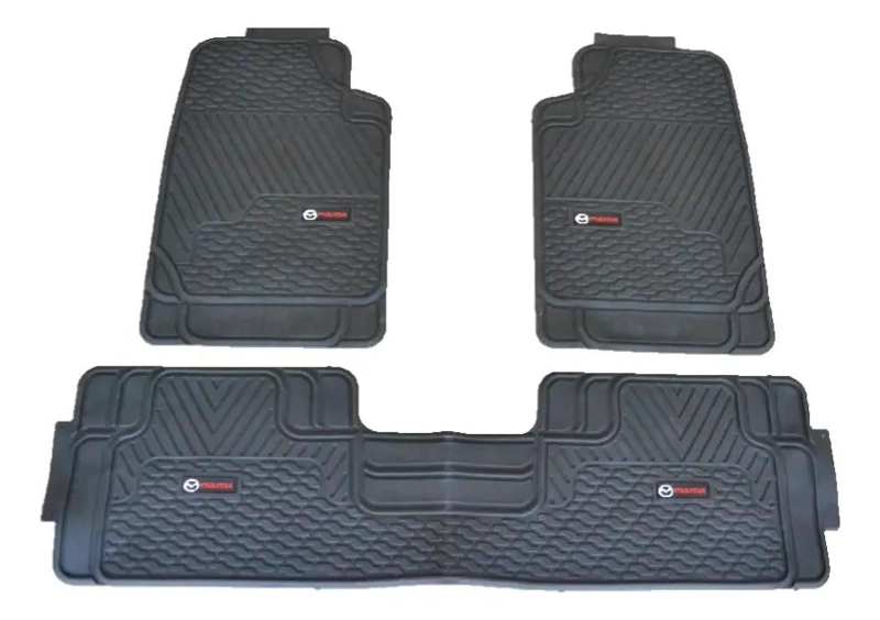PISOS DE GOMA PARA AUTO, SET COMPLETO - 1