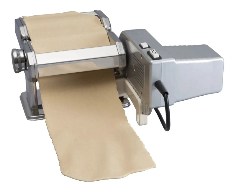 MAQUINA PARA HACER PASTAS MANUAL PLATEADA - 1