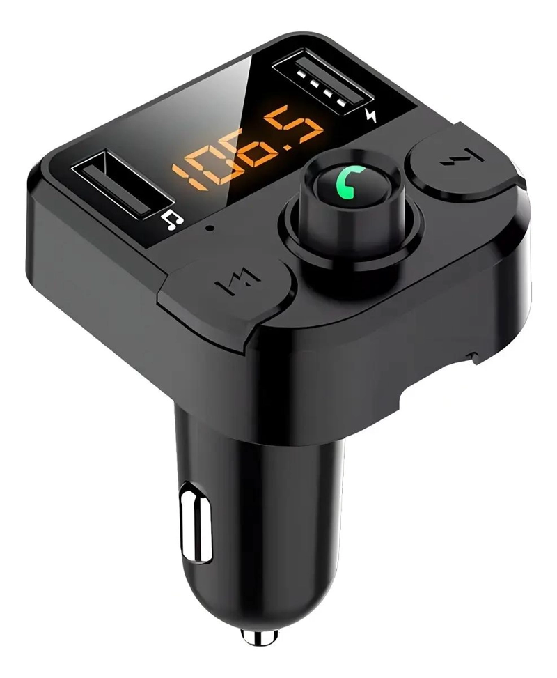 TRANSMISOR BLUETOOTH FM CON USB Y SD - 1