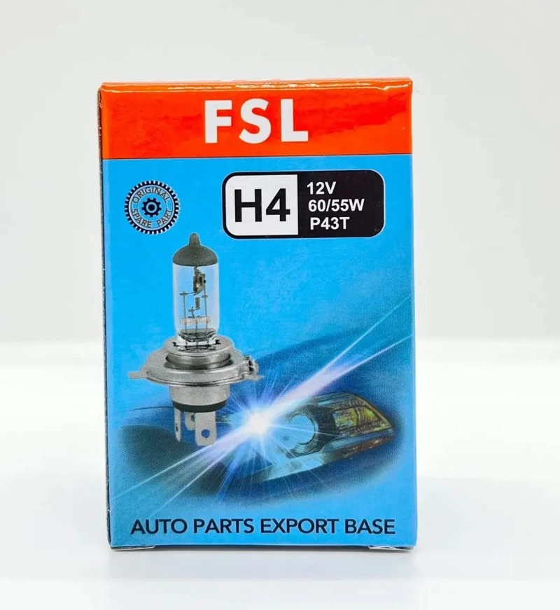 PACK 10 AMPOLLETAS HALOGENAS H4 12V 60/55W P43T - 4
