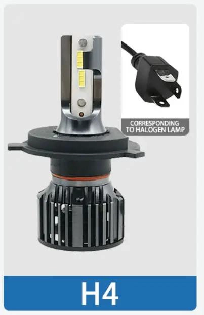 KIT FAROS LED H4 H13 9004 9007 36000 LUMENES - 2