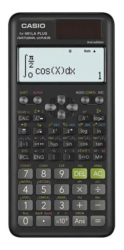 CALCULADORA CIENTIFICA FX-991 COLOR NEGRO - 1