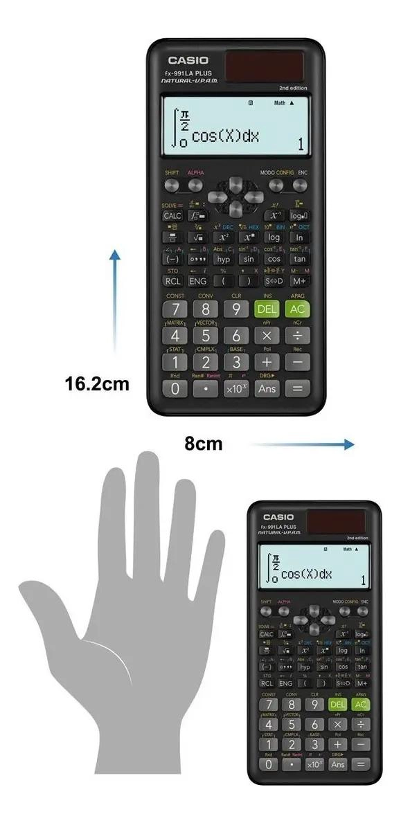 CALCULADORA CIENTIFICA FX-991 COLOR NEGRO - 5
