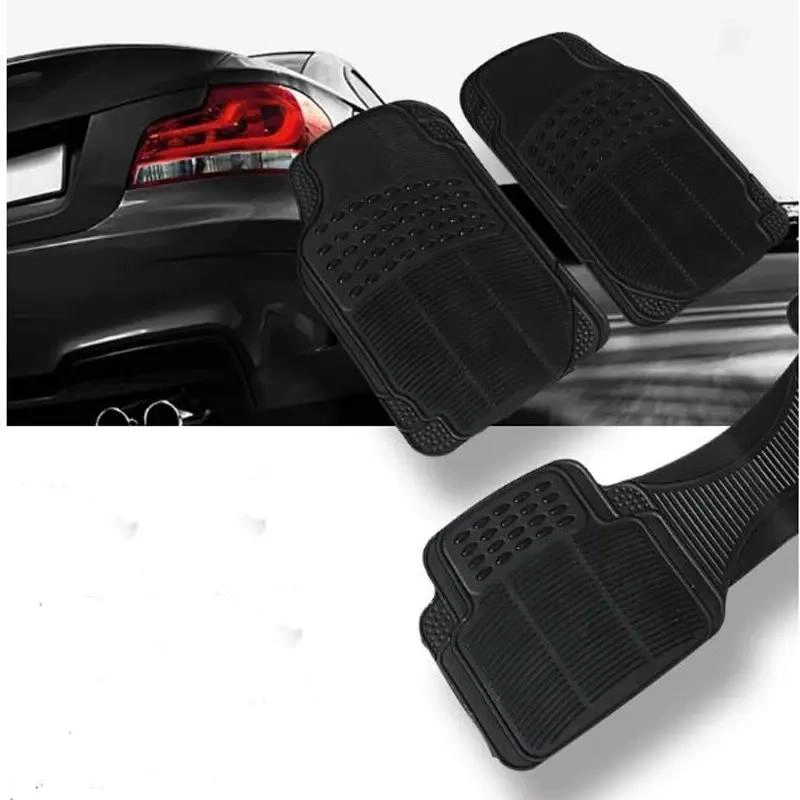 ALFOMBRA DE GOMA PARA AUTO UNIVERSAL 3 PIEZAS CAMELLO - 2