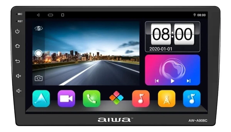 RADIO AUTO ANDROID 2 DIN HD 9 PULGADAS 4GB RAM - 1