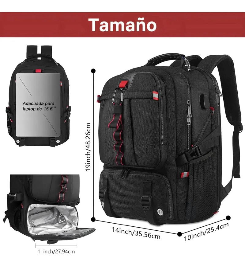 MOCHILA DEPORTIVA IMPERMEABLE PARA VIAJES - 2