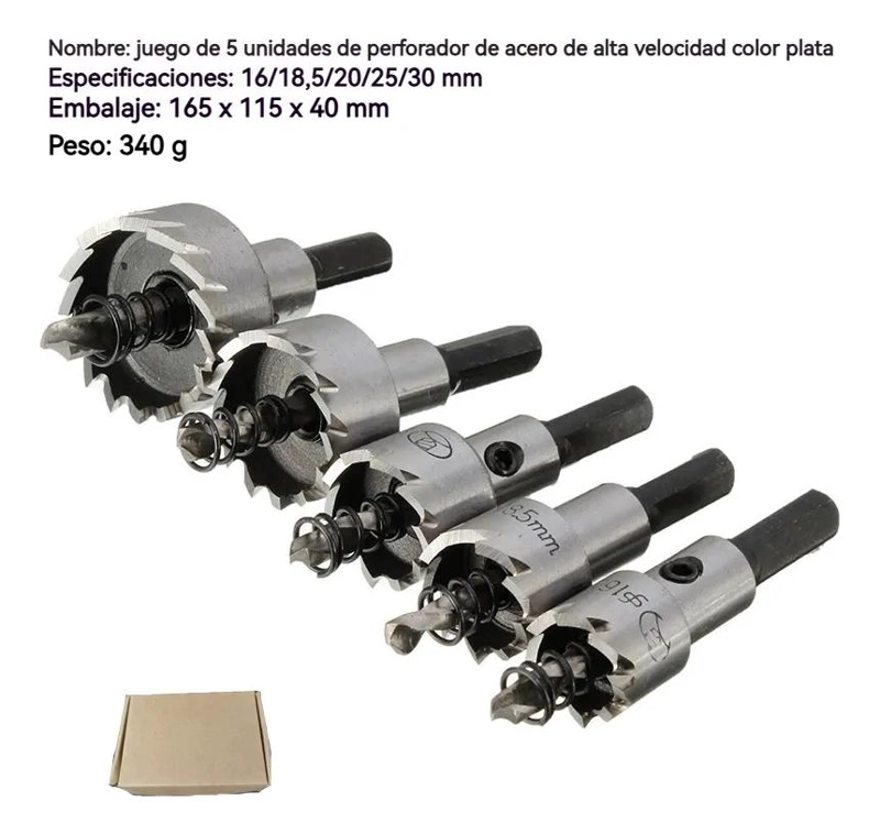 BROCAS SIERRA COPA CARBURO PARA METAL - 5