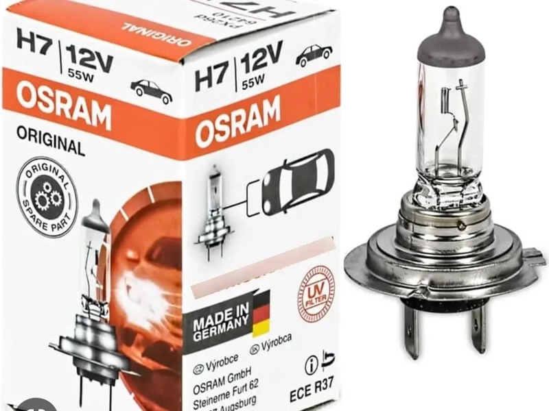 AMPOLLETA H7 12V 55W ORIGINAL ALEMANIA - 1