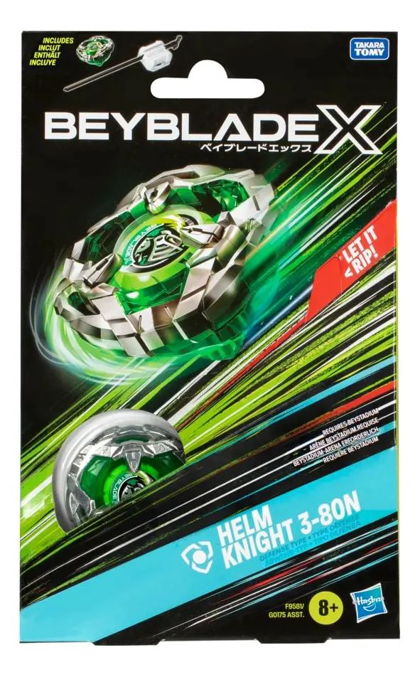 BEYBLADE X HELM KNIGHT3-80N CABALLERO DEL CASCO - 4