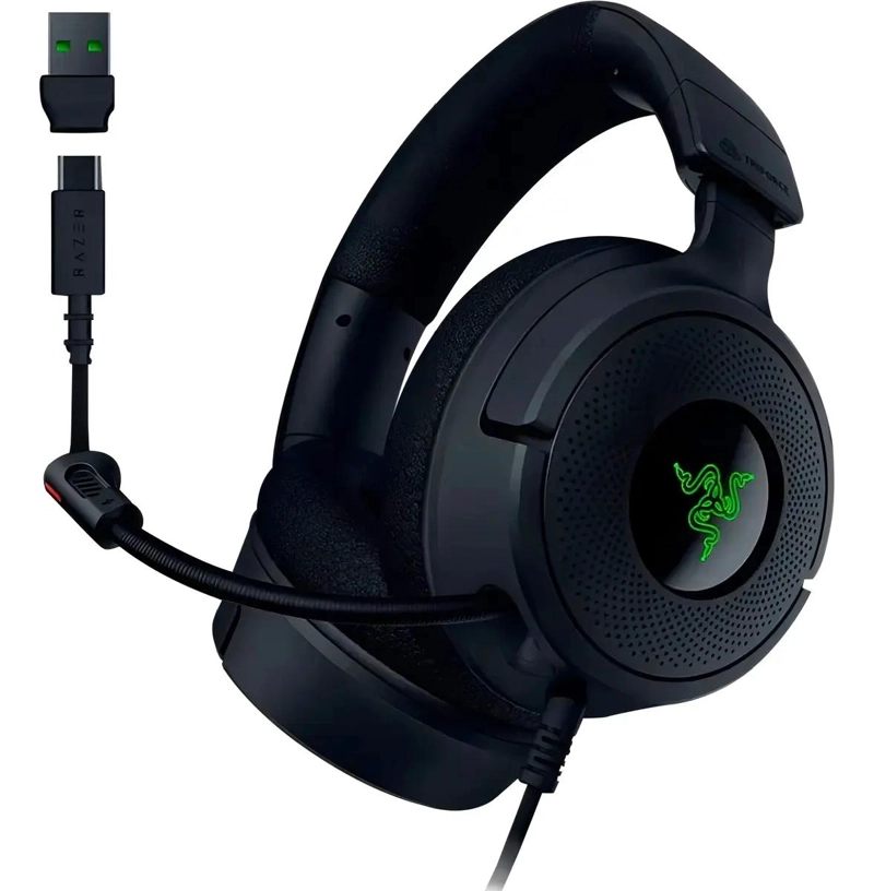 AUDIFONOS CON MICROFONO RAZER KRAKEN V4 X CHROMA - 1