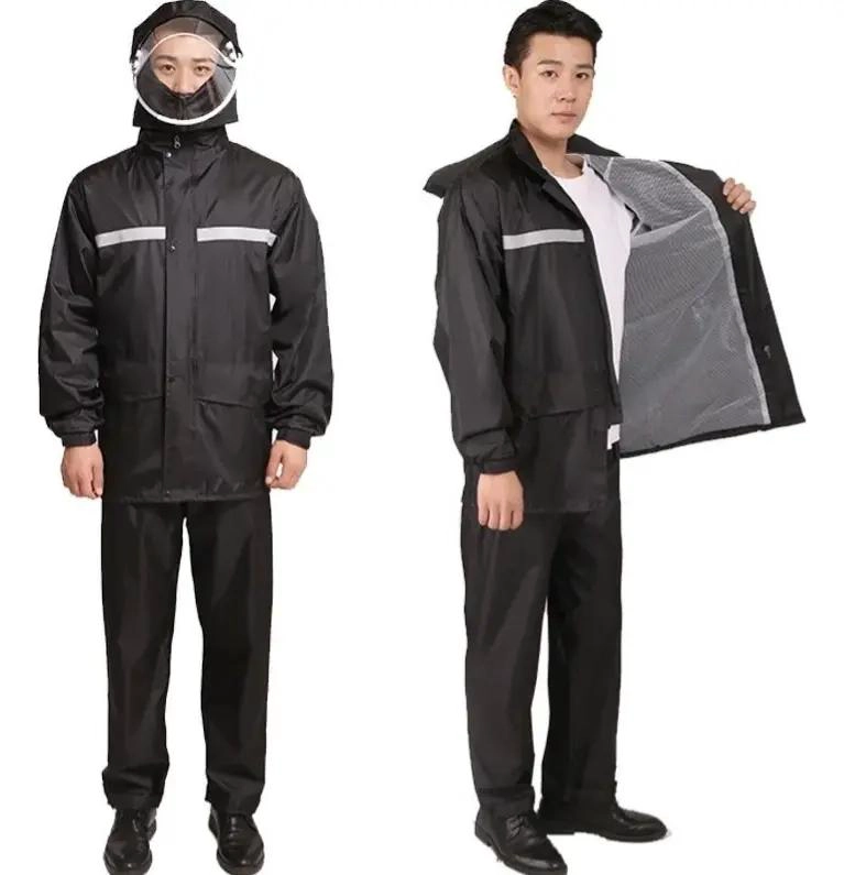 TRAJE DE AGUA IMPERMEABLE PARA MOTOCICLISTA - 1
