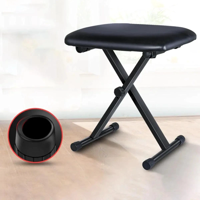 BANCO PLEGABLE PARA PIANO CON ALTURA AJUSTABLE - 2