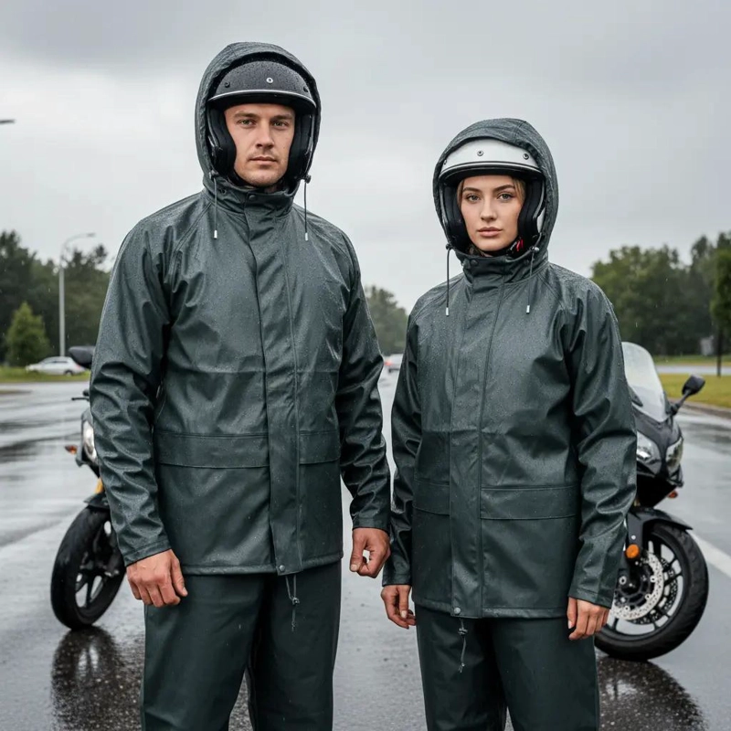 TRAJE DE AGUA POLIURETANO 100% IMPERMEABLE UNISEX - 3