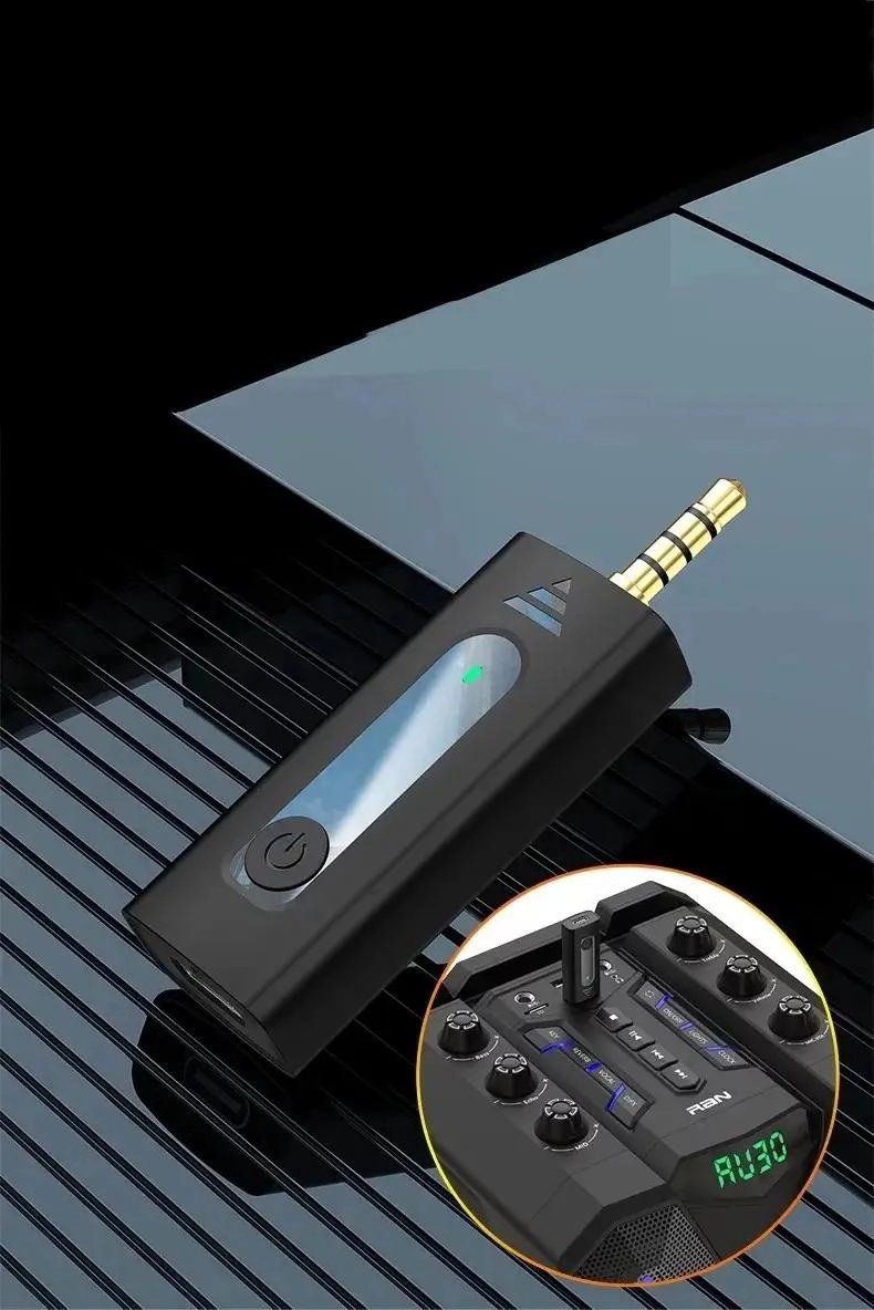 MICROFONOS LAVALIER INALAMBRICOS 3.5MM PARA CELULAR - 4