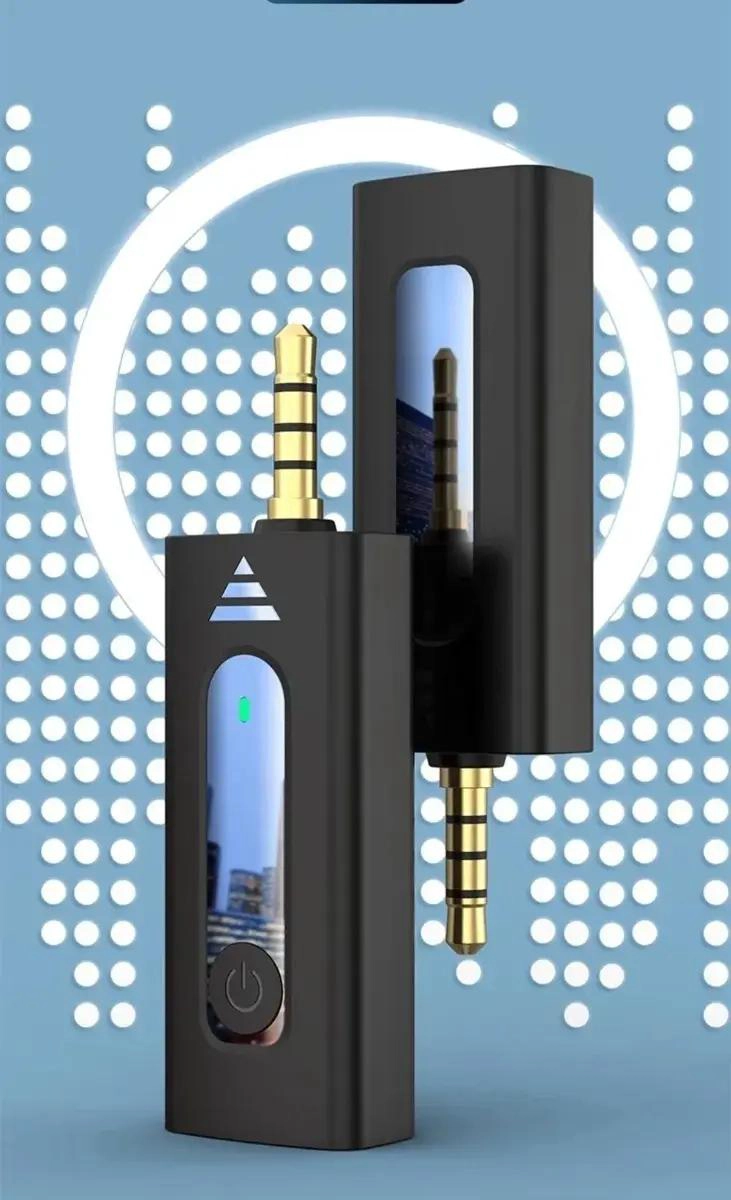 MICROFONOS LAVALIER INALAMBRICOS 3.5MM PARA CELULAR - 5