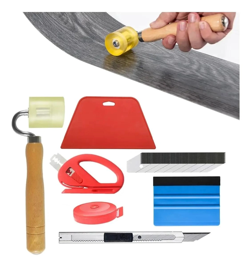 KIT DE RODILLO Y ESPATULA PARA PAPEL TAPIZ - 1
