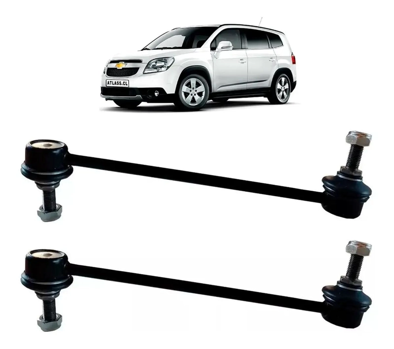 BIELETAS DELANTERAS CHEVROLET ORLANDO 2011-2017 - 1