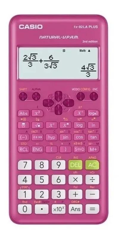 CALCULADORA CIENTIFICA ROSA FX-82LA PLUS - 1